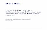 Department of Energy – Office of Energy Efficiency … of Energy – Office of Energy Efficiency and Renewable Energy Geothermal ... investors and government entities endeavor to