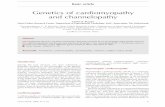 Genetics of cardiomyopathy and channelopathy · Genetics of cardiomyopathy and channelopathy Connie R. Bezzina Heart Failure Research Center, Department of Experimental Cardiology,