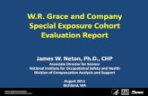 W.R. Grace and Company Special Exposure Cohort Evaluation ... · W.R. Grace and Company. Special Exposure Cohort Evaluation Report. ... W.R. Grace bought Davison Chemical in 1954