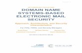 NIST CYBERSECURITY PRACTICE GUIDE DOMAIN ... NIST Special Publication 1800-6B NIST Cybersecurity Practice Guide DOMAIN NAME SYSTEMS-BASED ELECTRONIC MAIL SECURITY Scott Rose National