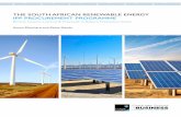 THE SOUTH AFRICAN RENEWABLE ENERGY IPP … · The South African Renewable Energy Independent Power ... was designed to facilitate private sector ... and competitively priced funding