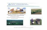 Programmatic Environmental Assessment - Home | NRCS · to water quality improvements, to wildlife and energy conservation efforts, Natural ... 2009 EQIP Programmatic Environmental