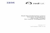 Red Hat Enterprise Linux Version 4 Update 1 Security ... · Red Hat Enterprise Linux Version 4 Update 1 Security Target for CAPP Compliance Version: 2.7 Last Update: 2005-11-15