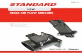 MASS AIR FLOW SENSORS - CARiD.com · Los módulos de control del encendido Standard® tienen una garantía extendida a usted, ... Toyota MAS0188 Hyundai MAS0163 GM MAS0193 Ford MAS0128