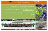 Training of Strengthening the Community Institutional ... · 2 1.3. Target The Targets of training of strengthening the community institutional capacity in mangrove ecosystem management