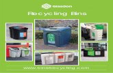 Recycling Bins - NAQAA · Vista™ Recycling Bins ... food industry. The business was founded in Japan in 1893 and is still owned and operated by the Ishida ... † Woven Polypropylene