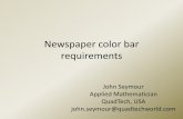 Newspaper color bar requirements - John The Math Guyjohnthemathguy.com/files/pdf/Newspaper color patch requirements.pdf · Market research 2009 ... Ahmedabad Divya Bhaskar Mumbai
