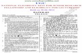 Paper – III (Telugu) - eenadupratibha.neteenadupratibha.net/Pratibha/OnlineDesk/ugc_ques/UGC-NET-Paper-II… · UGC NATIONAL ELIGIBILITY TEST FOR JUNIOR RESEARCH FELLOWSHIP AND