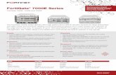 FortiGate 7000E Series Data Sheet - Fortinet | Enhancing … ·  · 2018-03-21FortiGate® 7000E Series FortiGate 7060E, 7040E and 7030E ... Model FG-7060E FG-7040E FG-7030E ... Fortinet