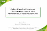 Cyber-Physical Systems Distributed Control: The … · Cyber-Physical Systems Distributed Control: The ... 230 kV 345 kV 500 kV 36 69 Simulation ... IEEE 118 Bus Test System