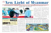 New ight of anmar - Mission of Myanmar, Geneva ight of anmar Nay Pyi Taw, 8 Oct—A goodwill delegation led by President U Thein Sein and wife Daw Khin Khin Win left here by air at