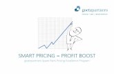 SMART PRICING = PROFIT BOOST - goetzpartners.com · 6 STEPS TO SUCCESS AT A GLANCE Source: ... -Value-based pricing plus-Other ... by continuously monitoring and adapting segmentation