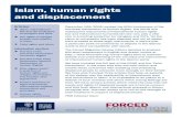 Islam, human rights and displacement - Refworld · n Child rights and Islam ... rights advocates, both Muslim and non-Muslim, fear that Islam, or at ... are entitled to and which,