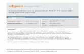 Consultation on a potential RIIO-T1 and GD1 mid-period … · Consultation on a potential RIIO-T1 and GD1 ... Appendix 1 – Consultation response and questions 39 ... MPR, and are