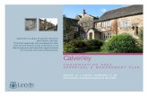 Calverley - Leeds CAA approved april 09.pdf · Calverley Old Hall, listed Grade I, ... Town Gate. An unusual example ... Calverley is of Anglo-Saxon origin, its name deriving from
