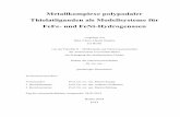 Metallkomplexe polypodaler Thiolatliganden als ... · contains a free phosphane unit, ... The second part of this thesis outlines the synthesis and coordination behaviour of the new