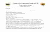United States Department of the Interior States Department of the Interior . Fish and Wildlife Service : Arizona Ecological Services Office . ... Sierrita conducted a detailed Scour