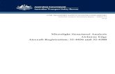 Microlight Structural Analysis · ATSB TRANSPORT SAFETY INVESTIGATION REPORT . Technical Analysis Occurrence Report – 200601173 . Final . Microlight Structural Analysis . Airborne