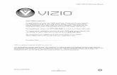 For assistance (877) 668-8462 €¦ · VIZIO VMT40-55M User Manual Dear VIZIO Customer, Congratulations on your new VIZIO purchase. Thank you for your support. For maximum benefit