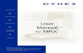 User Manual MRX - Cultek DYNEX/DYNEX-MR… · This document is the copyright of DYNEX Technologies, Inc. and must not be copied or reproduced in any form without prior consent. DYNEX