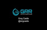 @mrgcastle Greg Castle - storage.googleapis.com · Who am I GRR Developer, Google IR team OS X Security Former lives: pentesting, IR, security audits etc.