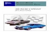 www. Beaver Brook Transmission Parts MUNCIE 4 SPEED · Beaver Brook Transmission Parts MUNCIE 4 SPEED New Parts Catalog. Page 2 To Order Call: 1-888-886-0665 ... Toll Free: (888)