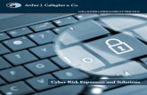 Cyber Risk Exposures and Solutions - Gallagher Risk Exposures The Cyber Risk Landscape Target Corporation’s data breach was disclosed in November 2013 and it marked the beginning