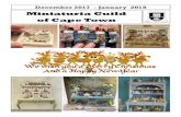 Miniaturia Guild of Cape Town 17-12 Dec Jan... · Wise advice. Merry Christmas! Some good advice from Gingers blog, ... Assemble shell 3. ... such charming creations are too pretty