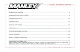 FORD POWER PARTS - Manley Performance · FORD POWER PARTS 1960 Swarthmore Avenue Lakewood, ... Ford Pinto valves have four grooves for keepers.The lower three give stock ... Ford
