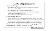 CPU Organization - Rochester Institute of Technologymeseec.ce.rit.edu/eecc550-winter2000/550-final-review... ·  · 2001-02-19CPU Organization • Datapath Design: ... Hierarchy