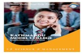 Kathmandu Model College - Edusanjal - Nepal's leading …€¦ ·  · 2016-06-15seeking for admission to the college. ... also produces quality students who are selected for MBBS,