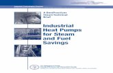 Industrial Technologies Program - US Department of Energy · Industrial Heat Pumps for Steam and Fuel Savings 1.2 How does a heat pump work, and how much energy can it save? Several