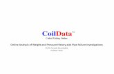 Coil Data TM 2015 Roundtable...Coil Data Coiled Tubing Online ... • Online implementation of a basic CT limits calculation • Interpreting weight and pressure data over the life