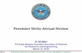 Precision Strike Annual Review · PSAR - 1 Distribution Statement A: Approved for public release; distribution is unlimited 03/17/2015 Precision Strike Annual Review Al Shaffer