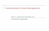 Fundamentals of Asset Management - US EPA · What is the importance of remaining useful life? ... Example calculation - % remaining physical life . ... Fundamentals of Asset Management