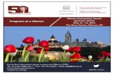 Ottawa Orthopaedic Alumni Program at a Glance€¦ · Ottawa Orthopaedic Alumni Specialty Update Thursday, May 12, 2016 7:00PM -9:00PM Welcome Reception at the Shaw entre Friday,