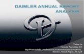 Daimler Annual Report Analysis - Goizueta Business School 2013/AR Final projects/AR Final... · Financial Analysis Liquidity Ratios ... Financial Analysis Solvency Ratio ... Daimler
