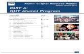 Edition: January 2015 PART A: QUT Alumni Program · Alumni Chapter Resource Manual Edition: January 2015 PART A: QUT Alumni Program CONTENTS PAGE Introduc on A‐1 Running a Successful