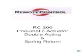 RC 200 Pneumatic Actuator Double Acting Spring … Actuator Double Acting & Spring Return RC200-01 RC200-02 RC200-03 RC200-04 RC200-05 RC200-06 RC200-07 RC200-08 RC200-09 RC200-10