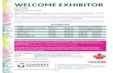 WELCOME EXHIBITOR - CIM Convention 2018 · PAGE i WELCOME EXHIBITOR DEAR EXHIBITOR: Goodkey Show Services Ltd. , is pleased to learn that your company will be participating at the