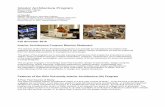 Interior Architecture Program - Ohio University School... · engages the curriculum, ... The Interior Architecture program provides all post-portfolio review majors with a 24/7 accessible