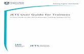 JETS User Guide for Trainees - The JAG User guides and site... · JETS User Guide for Trainees ... OGD flowchart Register for JETS ... please click the Login/Register button in the