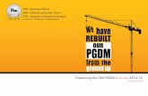Presenting the ITM PGDM iConnect 2014-16 2014.pdf · Presenting the ITM PGDM iConnect 2014-16 ... • Management module that’s designed to give Greater ... 16 Courses Live Projects