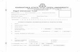 KARNATAKA STATE OPEN UNIVERSITY - …iitveducation.com/university-admission-form/ksou-admission-form.pdf · KARNATAKA STATE OPEN UNIVERSITY MANASAGANGOTRI, MYSORE-507 006 In Collaboration