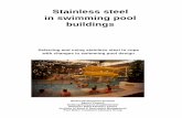 Stainless steel in swimming pool buildings - Nickel Institute/.../StainlessSteelinSwimmingPoolBuidlings... · Stainless steel in swimming pool buildings 5 . Stainless steels are iron-based