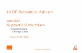 JADE Semantics Add-on tutorial & practical exercisesjade.tilab.com/doc/tutorials/JSA_tutorial_en.pdf · JADE Semantics Add-on / March 27-28th, 2008 – p 3 research & development
