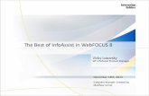 The Best of InfoAssist in WebFOCUS 8 · The Best of InfoAssist in WebFOCUS 8 ... file to values in a target file. ... New properties surfaced in InfoAssist specific to HTML5 output