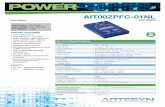 POE - Artesyn Embedded Technologies AIT00ZPFC-01NL 150 Watts Total Power: 150 Watts Input Voltage: 100 - 122 Vac # of Outputs: Single SPECIAL FEATURES Unity power factor High efficiency