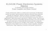 ELG4139: Power Electronics Systems - University of Ottawarhabash/ELG4139LNPE12012.pdf · 0 ELG4139: Power Electronics Systems Objective To Realize and Design Various Power Supplies