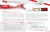 VPIcomponentMaker Photonic Circuits: Design of Photonic ... · Photonic Integrated Circuits ... design of new photonic and optoelectronic applications for short- range, access, metro